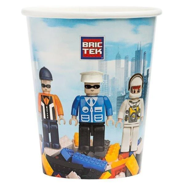 Forum Novelties Letter B Costumes Brik Tek 9Oz Cups 8 Pack 3 Forum Novelties Letter B Costumes Brik Tek 9Oz Cups 8 Pack