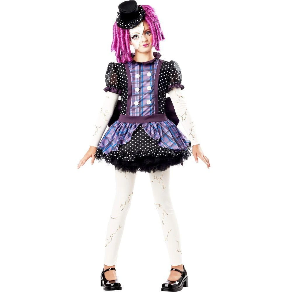 California Costume Collections Broken Doll Costume For Kids & Tweens 3 California Costume Collections Broken Doll Costume For Kids & Tweens