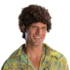 Rubie's Brunette Tight-Curl Afro Adult Wig 2 Rubie's Brunette Tight-Curl Afro Adult Wig