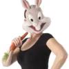 Rubie's Bug Bunny Mask For Kids & Adults - Warner Bros Space Jam 2