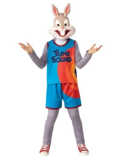 Rubie's Bugs Bunny Basketball Costume For Kids - Warner Bros Space Jam 2