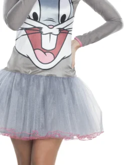 Rubie's Bugs Bunny Hooded Tutu Costume For Adults - Warner Bros Looney Tunes