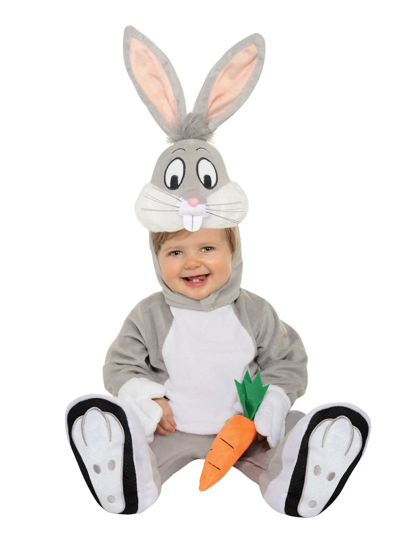 Rubie's Bugs Bunny Onesie Costume For Toddlers - Warner Bros Looney Tunes 3 Rubie's Bugs Bunny Onesie Costume For Toddlers - Warner Bros Looney Tunes