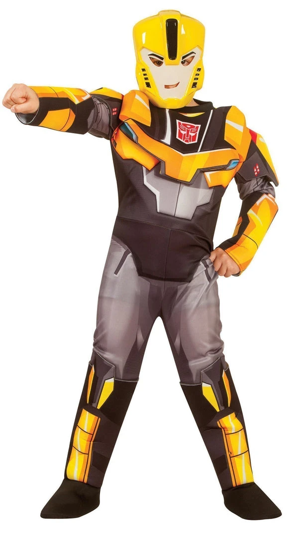 Rubie's Bumblebee Deluxe Costume For Kids - Hasbro Transformers 3 Rubie's Bumblebee Deluxe Costume For Kids - Hasbro Transformers