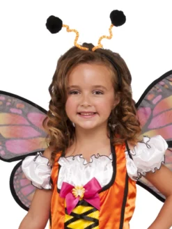 Rubie's Butterfly Glittery Orange Costume For Kids