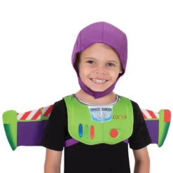 Rubie's Buzz Lightyear Wings & Snood Accessory Set For Kids - Disney Pixar Toy Story 4