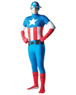 Rubie's Captain America 2nd Skin Costume For Adults - Marvel Avengers