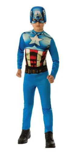 Rubie's Captain America Costume For Kids - Marvel Avengers