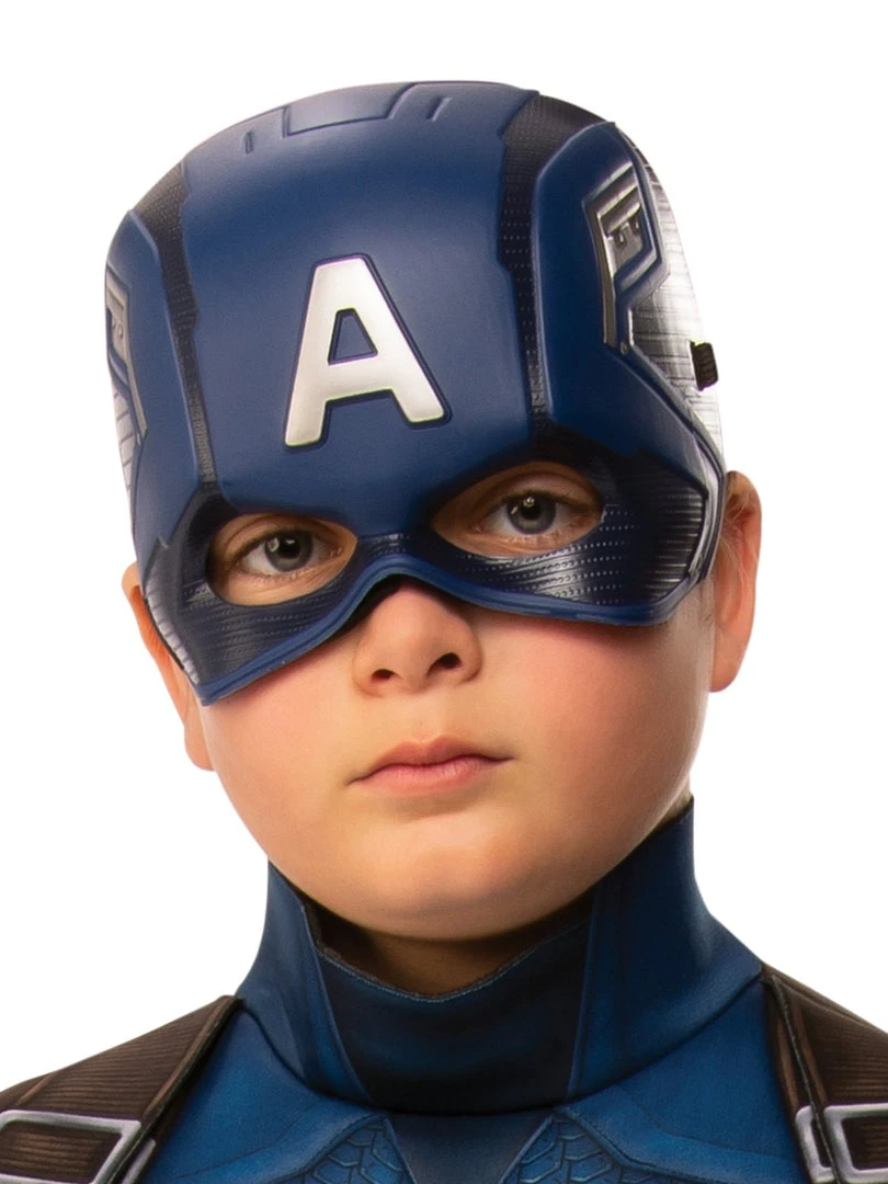 Rubie's Captain America Deluxe Costume For Kids - Marvel Avengers: Endgame 4 Rubie's Captain America Deluxe Costume For Kids - Marvel Avengers: Endgame