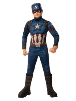 Rubie's Captain America Deluxe Costume For Kids & Tweens - Marvel Avengers: Endgame