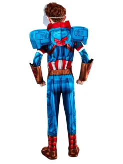 Rubie's Captain America Mechstrike Deluxe Costume For Kids - Marvel Avengers Mech Strike