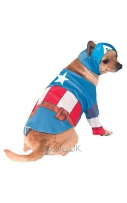 Rubie's Captain America Pet Costume - Marvel Avengers Pets