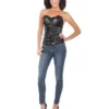 Rubie's Catwoman Corset For Adults - Warner Bros DC Comics