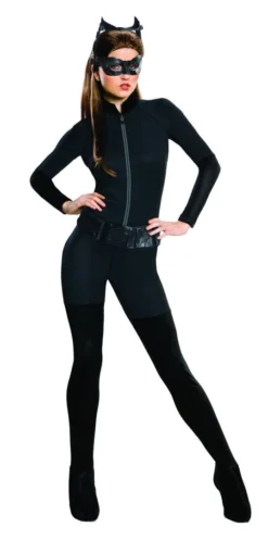 Rubie's Catwoman Deluxe Costume For Adults - Warner Bros Dark Knight