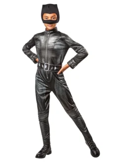 Rubie's Catwoman Deluxe Costume For Kids - Warner Bros The Batman