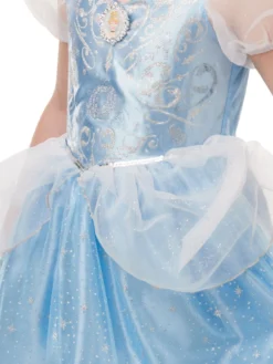 Rubie's Cinderella Glitter & Sparkle Deluxe Costume For Kids - Disney Cinderella