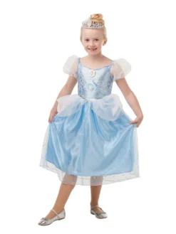 Rubie's Cinderella Glitter & Sparkle Deluxe Costume For Kids - Disney Cinderella