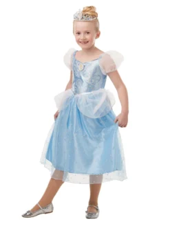 Rubie's Cinderella Glitter & Sparkle Deluxe Costume For Kids - Disney Cinderella