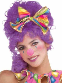 Forum Novelties Circus Sweetie Hot Pink Clown Nose