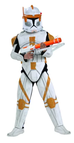 Rubie's Clone Trooper Commander Cody Deluxe Costume For Kids - Disney Star Wars