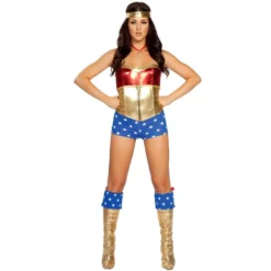 Roma Comic Book Heroine Sexy Costume For Adults
