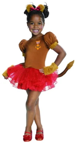 Rubie's Cowardly Lion Tutu Costume For Kids - Warner Bros The Wizard Of Oz