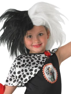 Rubie's Cruella De Vil Costume For Kids - Disney 101 Dalmatians 9 Rubie's Cruella De Vil Costume For Kids - Disney 101 Dalmatians