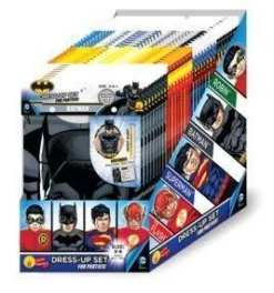 Rubie's DC Comics Boys Partytime Dress Ups Asst 32 Pack - Warner Bros DC Comics Kids