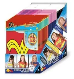 Rubie's DC Comics Partytime Favour Kit (32 Pack) - Warner Bros DC Comics Kids