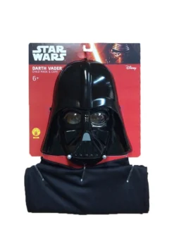 Rubie's Darth Vader Cape & Mask Set For Kids - Disney Star Wars