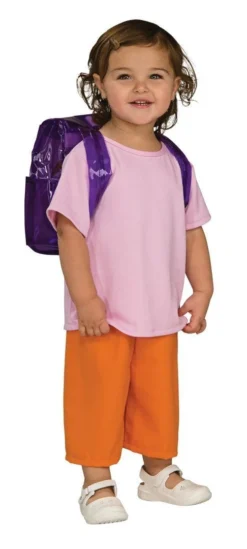 Rubie's Dora Deluxe Costume For Toddlers And Kids - Nickelodeon Dora The Explorer