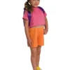 Rubie's Dora Deluxe Costume For Toddlers And Kids - Nickelodeon Dora The Explorer 1 Rubie's Dora Deluxe Costume For Toddlers And Kids - Nickelodeon Dora The Explorer