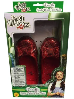Rubie's Dorothy Deluxe Sequin Shoe For Kids - Warner Bros The Wizard Of Oz