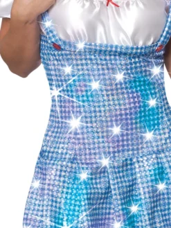 Rubie's Dorothy Sequin Sparkle Costume For Adults - Warner Bros The Wizard Of Oz