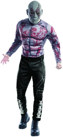 Rubie's Drax The Destroyer Deluxe Costume For Adults - Marvel Guardians Of The Galaxy