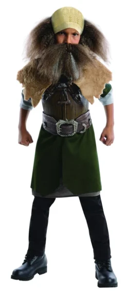 Rubie's Dwalin Deluxe Costume For Kids - Warner Bros The Hobbit