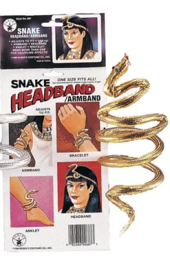 Rubie's Egyptian Snake Headband / Armband Accessory Womens