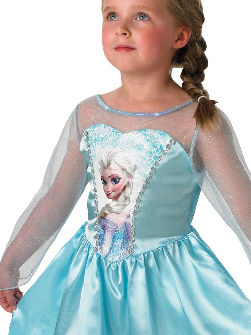 Rubie's Elsa Costume For Kids - Disney Frozen 4 Rubie's Elsa Costume For Kids - Disney Frozen