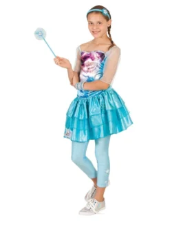 Rubie's Elsa Footless Tights For Kids - Disney Frozen