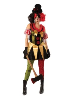 Rubie's Evil Clown Lady Costume For Adults