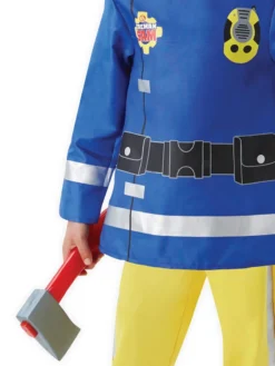 Rubie's Fireman Sam Costume For Toddlers - Mattel Fireman Sam Kids