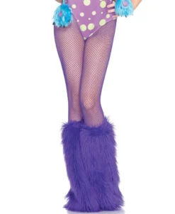 Leg Avenue Furry Leg Warmers For Adults