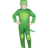 Rubie's Gekko Glow In The Dark Costume For Kids - PJ Masks 2 Rubie's Gekko Glow In The Dark Costume For Kids - PJ Masks