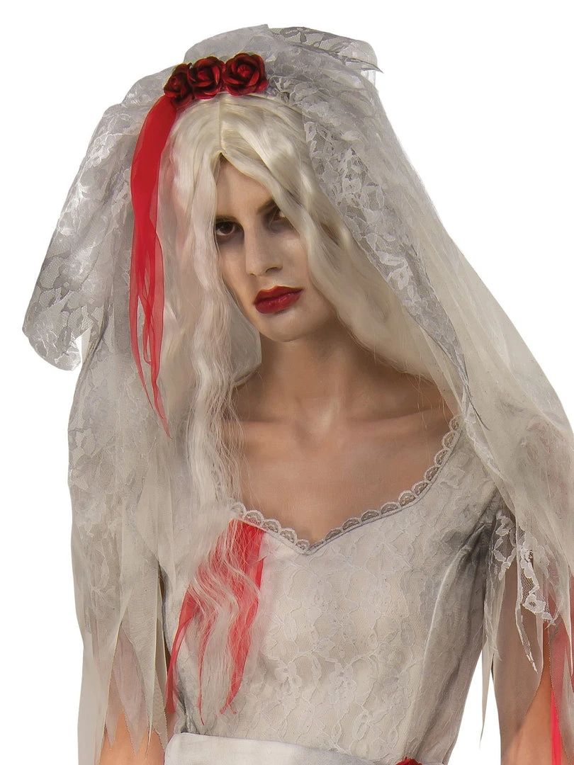 Rubie's Ghost Bride Costume For Adults 4 Rubie's Ghost Bride Costume For Adults