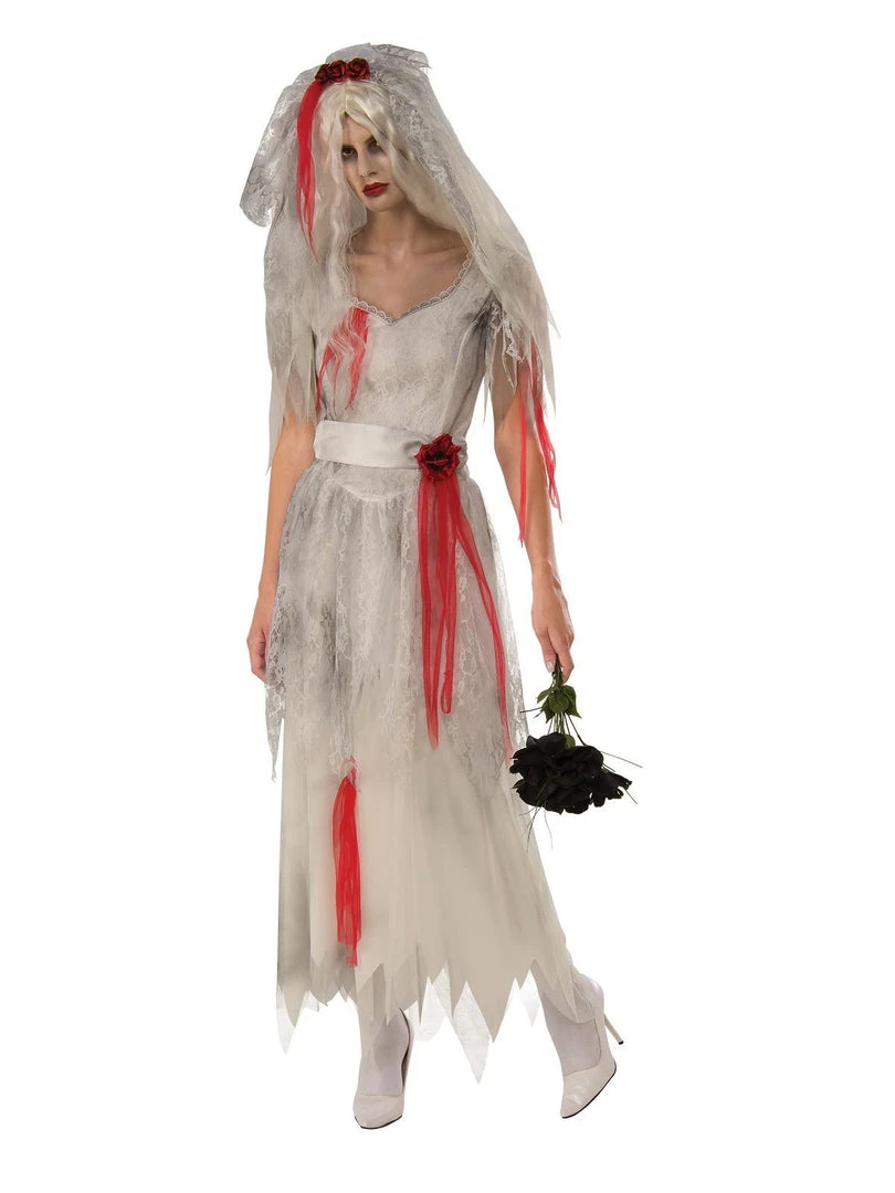 Rubie's Ghost Bride Costume For Adults 3 Rubie's Ghost Bride Costume For Adults