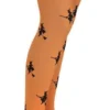 Rubie's Glitter Witch Orange Child Tights Kids