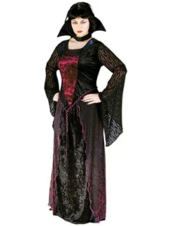 Fun World Goth Maiden Plus Size Costume For Adults