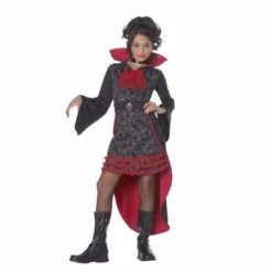 Goddessey Llc Gothic Vampiress Costume For Kids