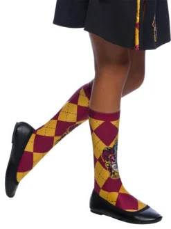Rubie's Gryffindor Socks For Teens & Adults - Warner Bros Harry Potter