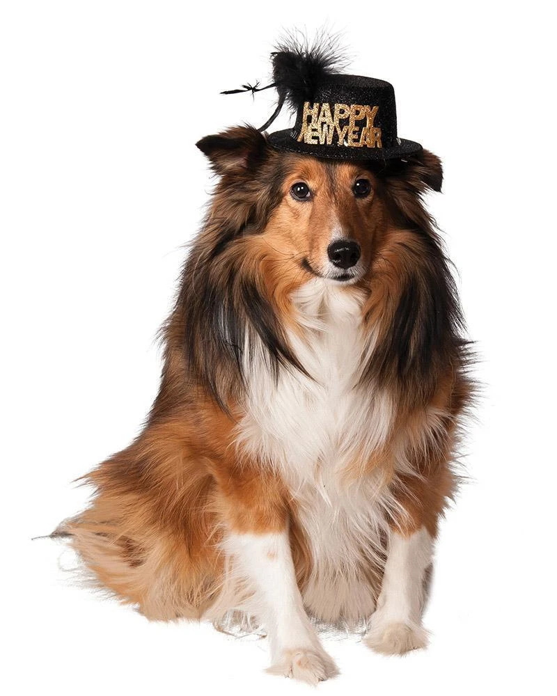 Rubie's Happy New Year Pet Hat Pets 3 Rubie's Happy New Year Pet Hat Pets